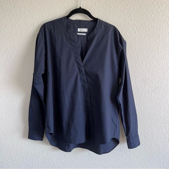 Closed Organic Poplin Dark Night Blouse - Picture 2 of 11